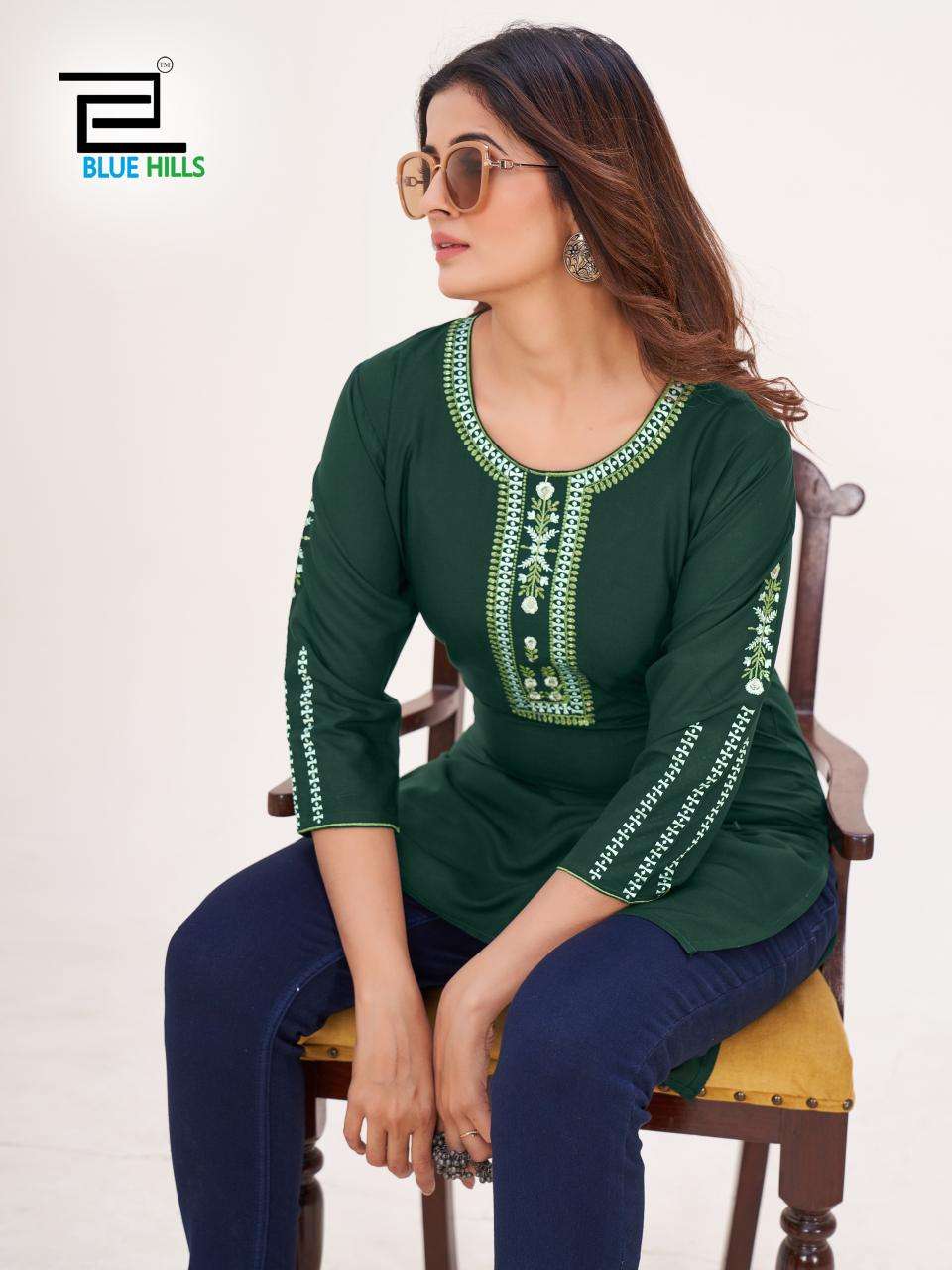 Blue Hills BLOOM Kurti Wholesale catalog