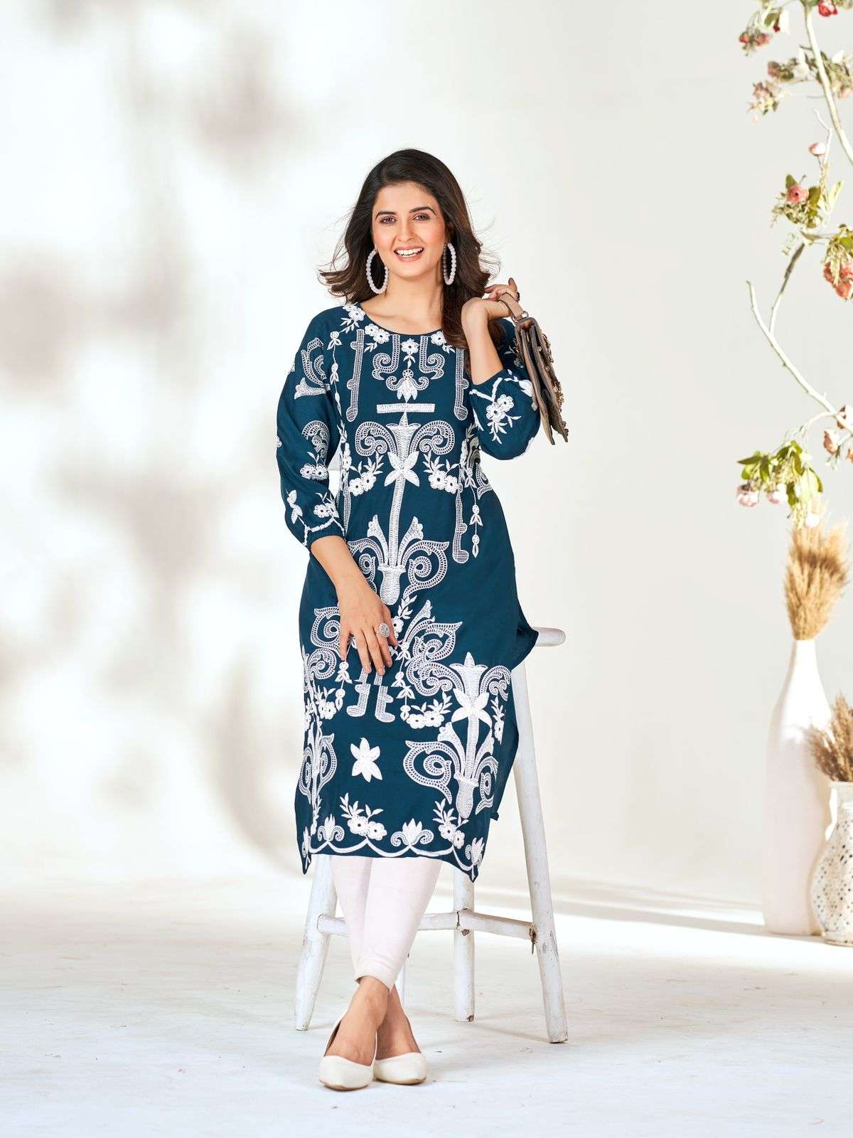 BLUE HILLS Kiara vol 5 Kurti Wholesale catalog