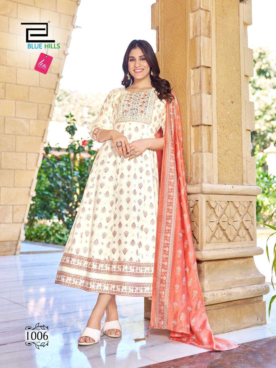 BLUE HILLS VASUKI Kurti Wholesale catalog