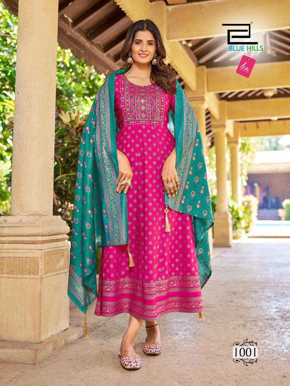 BLUE HILLS VASUKI Kurti Wholesale catalog
