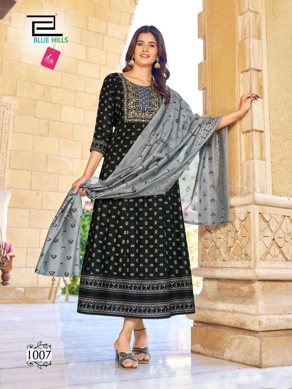 BLUE HILLS VASUKI Kurti Wholesale catalog