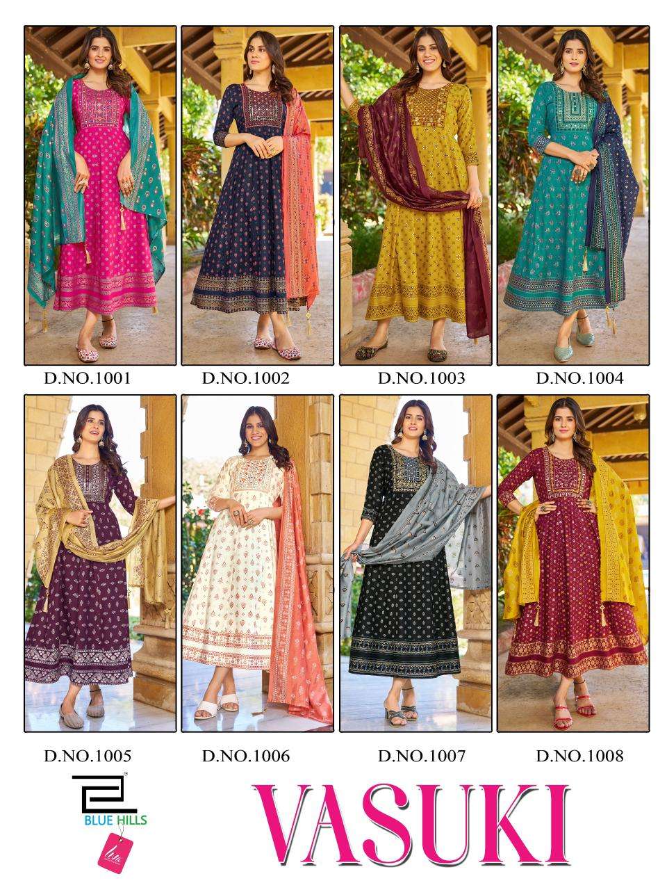 BLUE HILLS VASUKI Kurti Wholesale catalog