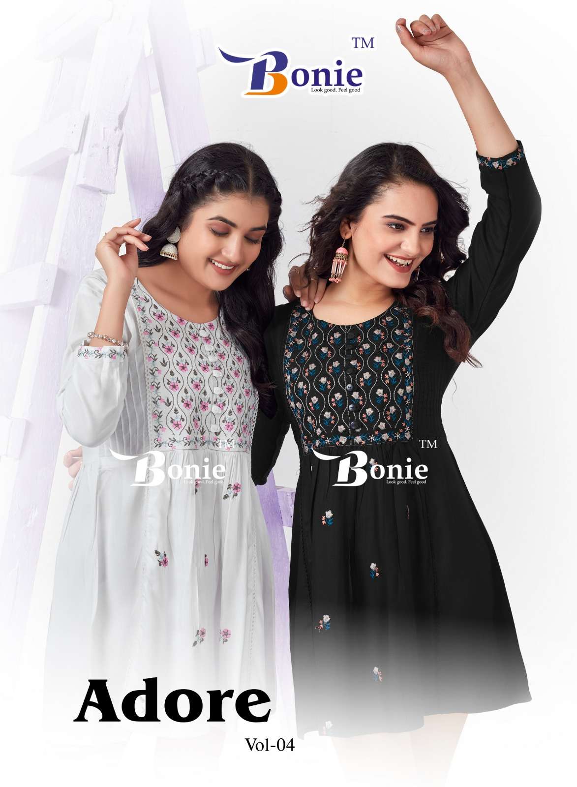 BONIE ADORE - 4 Kurti Wholesale catalog