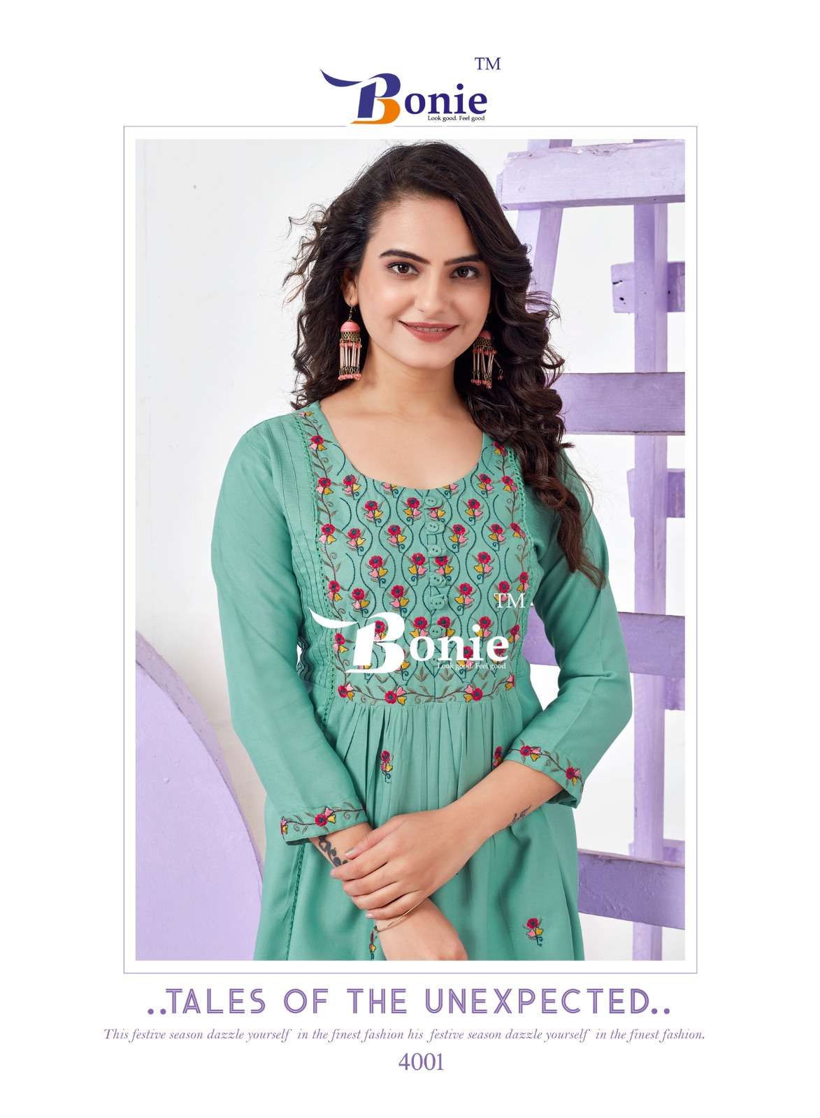 BONIE ADORE - 4 Kurti Wholesale catalog