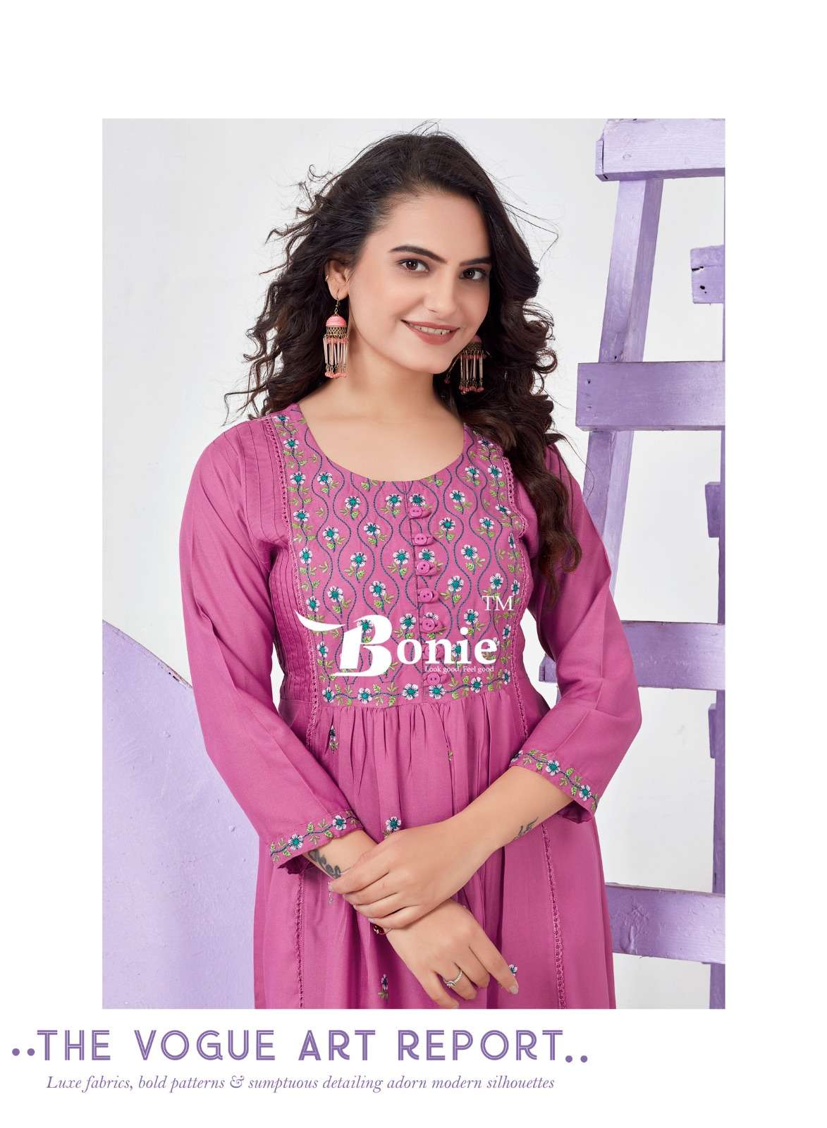 BONIE ADORE - 4 Kurti Wholesale catalog