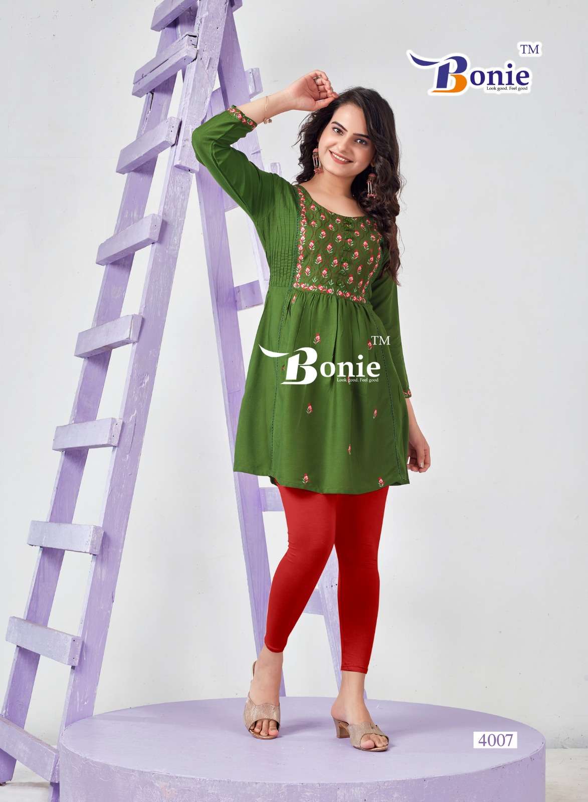 BONIE ADORE - 4 Kurti Wholesale catalog