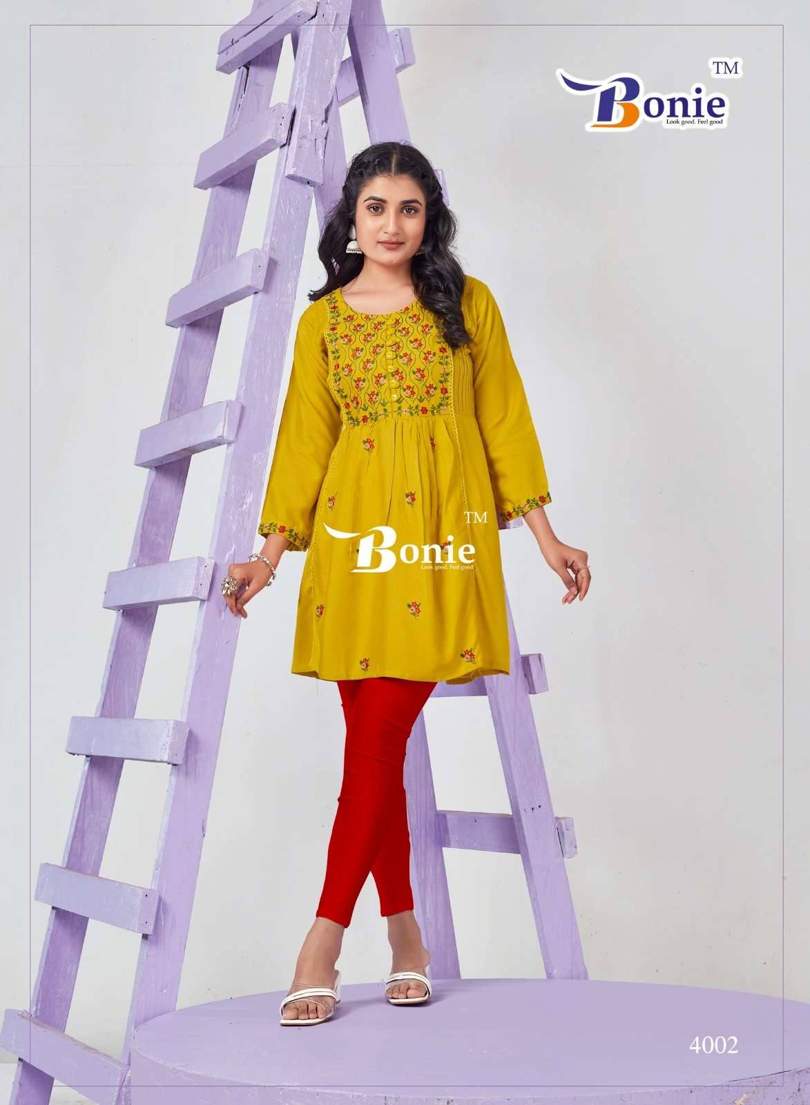 BONIE ADORE - 4 Kurti Wholesale catalog