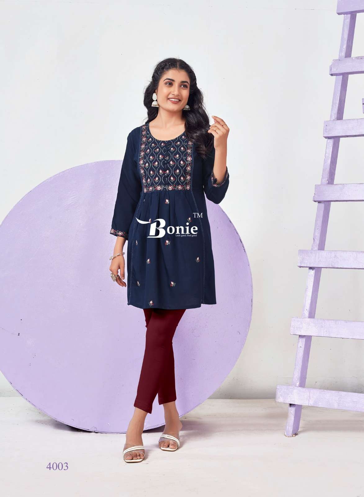 BONIE ADORE - 4 Kurti Wholesale catalog