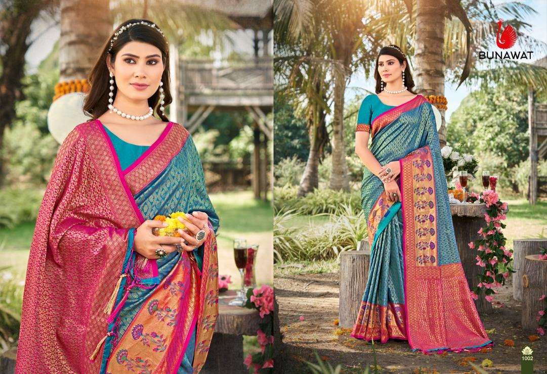 BUNAWAT Abhilasha Silk Banarasi Silk Saree Wholesale catalog