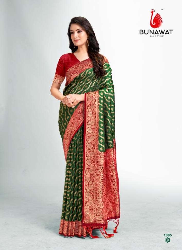 BUNAWAT Adhunik Silk Saree Wholesale catalog