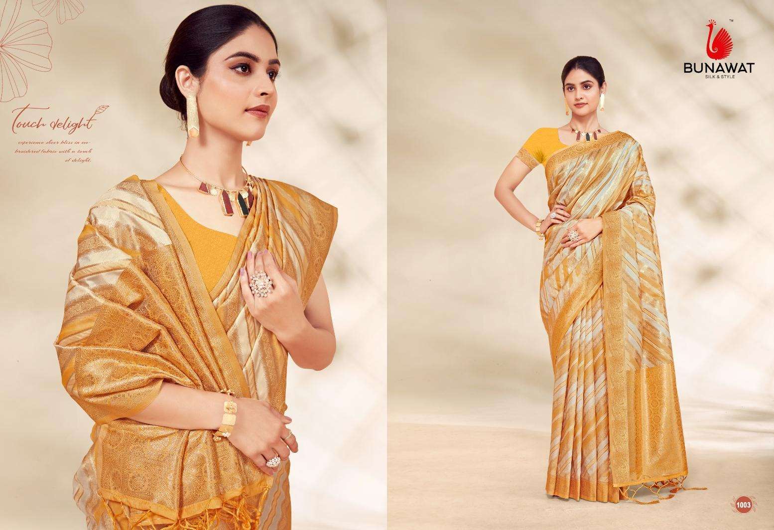 BUNAWAT Alia Silk Banarasi Silk Saree Wholesale catalog