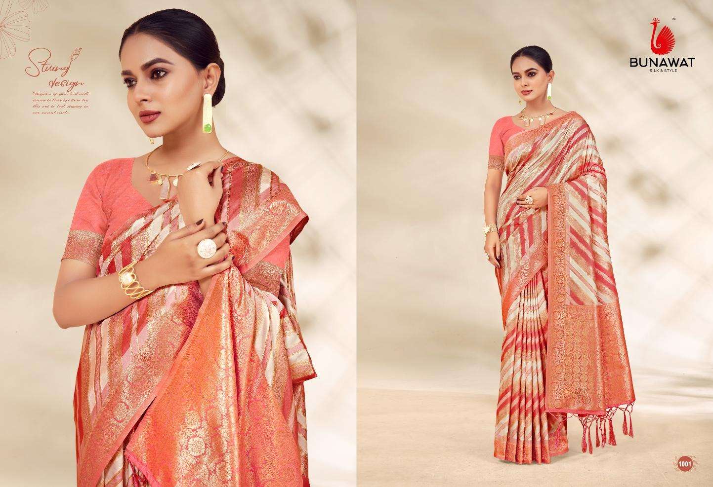 BUNAWAT Alia Silk Banarasi Silk Saree Wholesale catalog