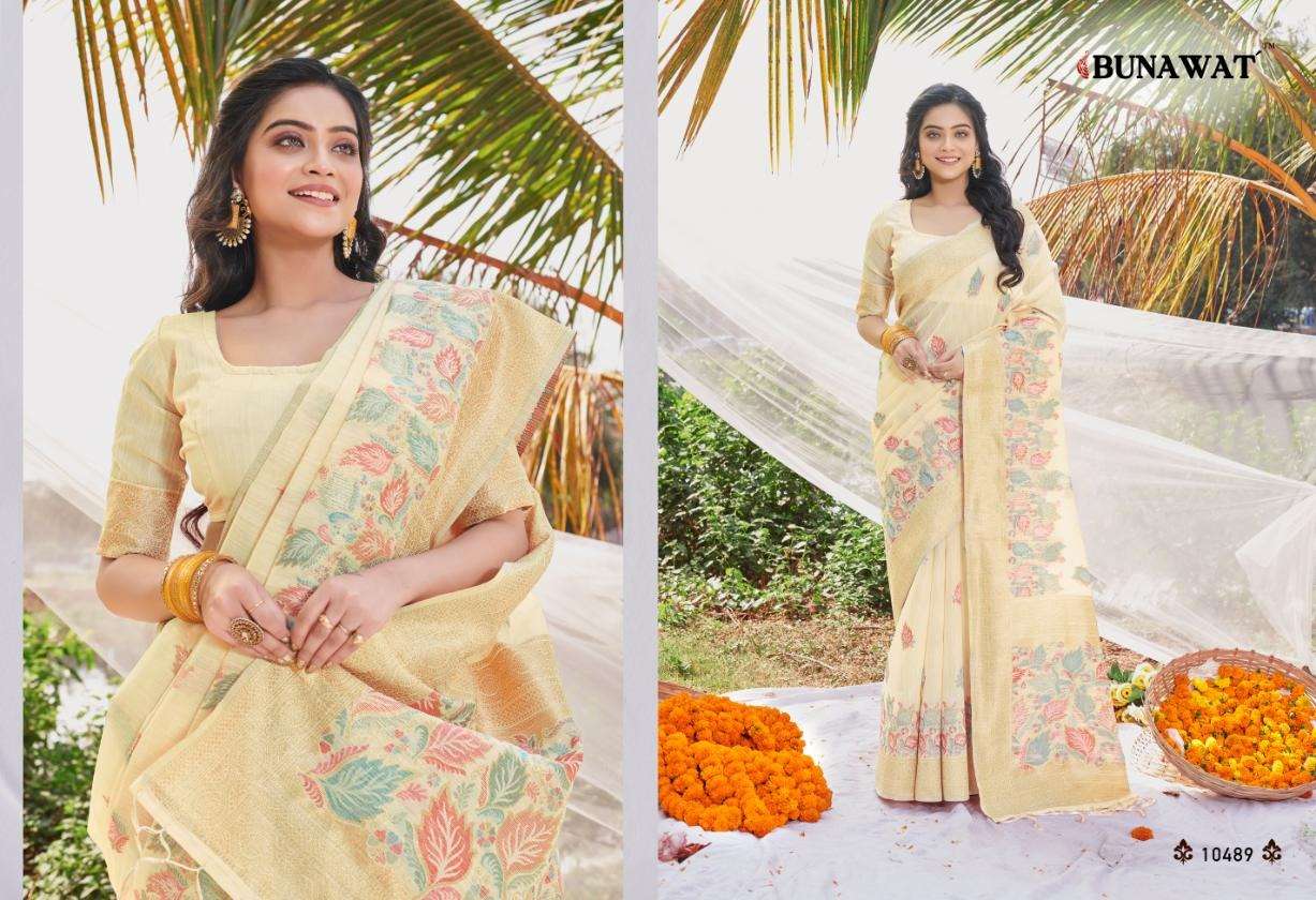 BUNAWAT FEMINA COTTON VOL-02 Saree Wholesale catalog