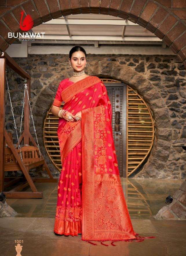 BUNAWAT Indu Silk Saree Wholesale catalog