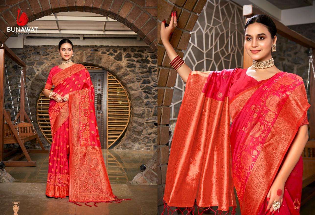 BUNAWAT Indu Silk Saree Wholesale catalog