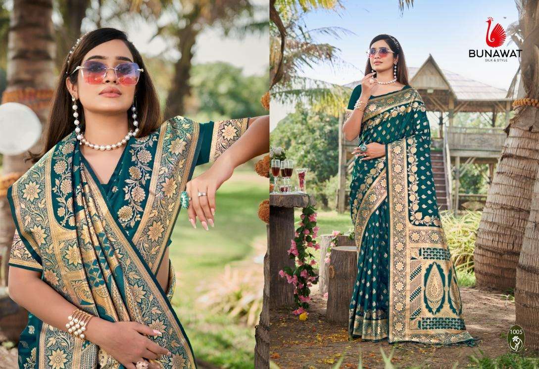 BUNAWAT Pranchal Silk Saree Wholesale catalog