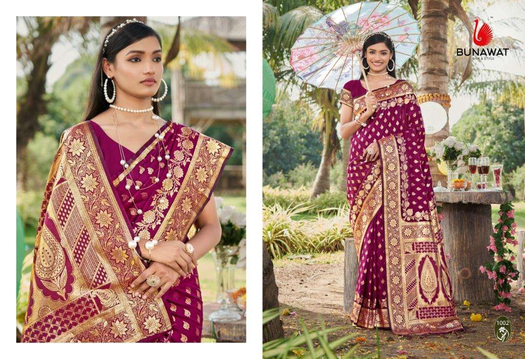 BUNAWAT Pranchal Silk Saree Wholesale catalog