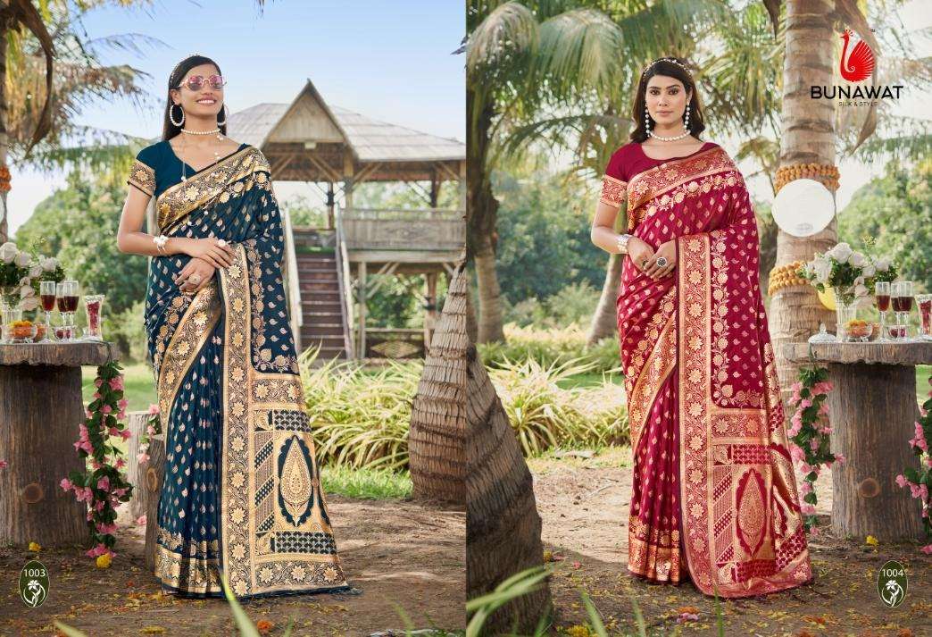 BUNAWAT Pranchal Silk Saree Wholesale catalog