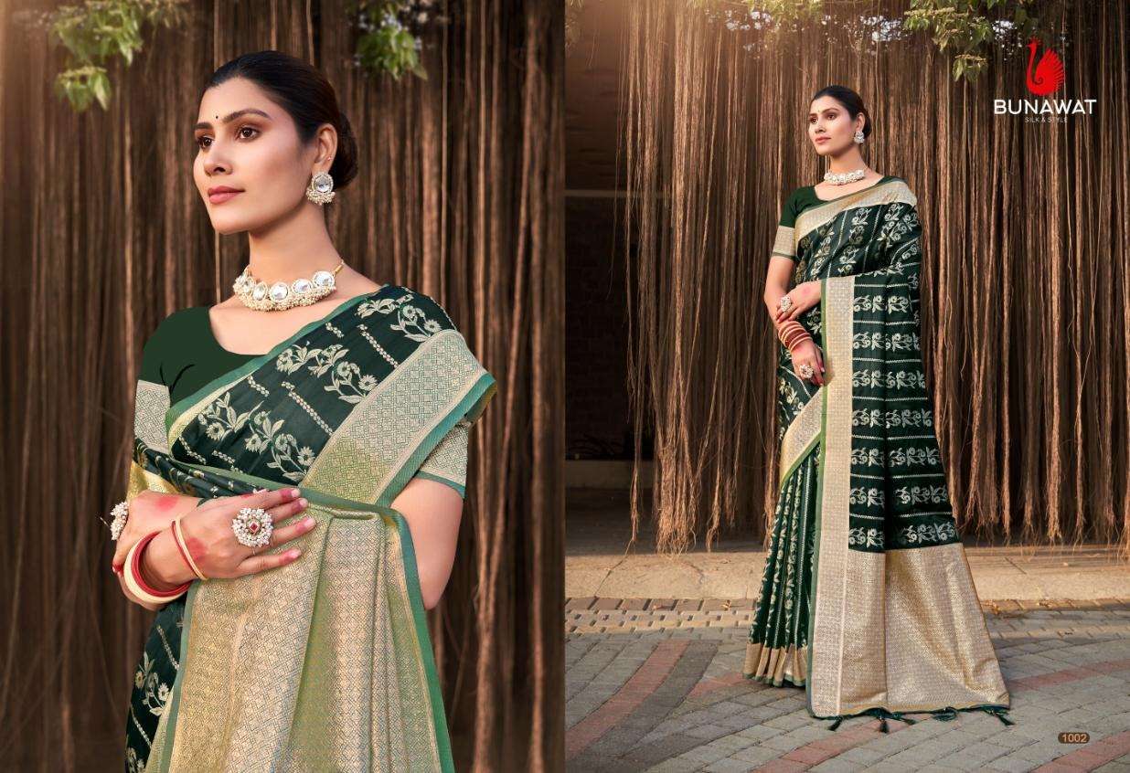 BUNAWAT Purnima  Silk Saree Wholesale catalog