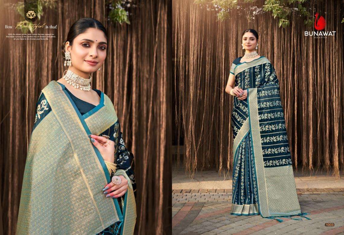 BUNAWAT Purnima  Silk Saree Wholesale catalog