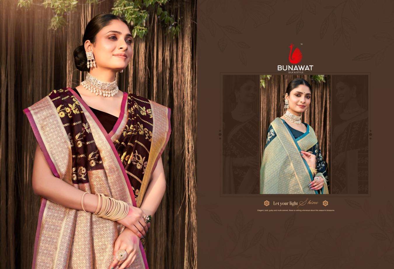 BUNAWAT Purnima  Silk Saree Wholesale catalog