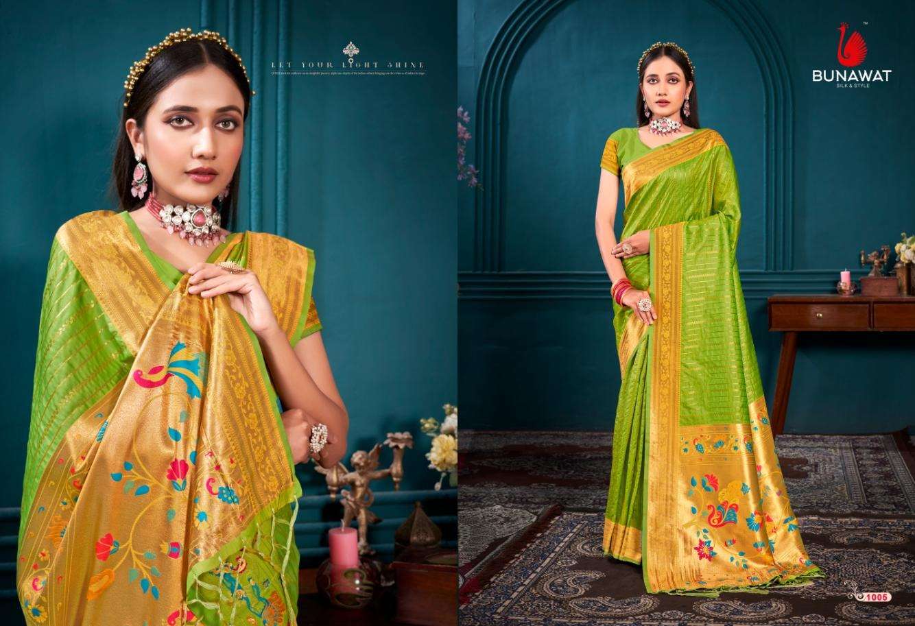 BUNAWAT Purva Silk Saree Wholesale catalog