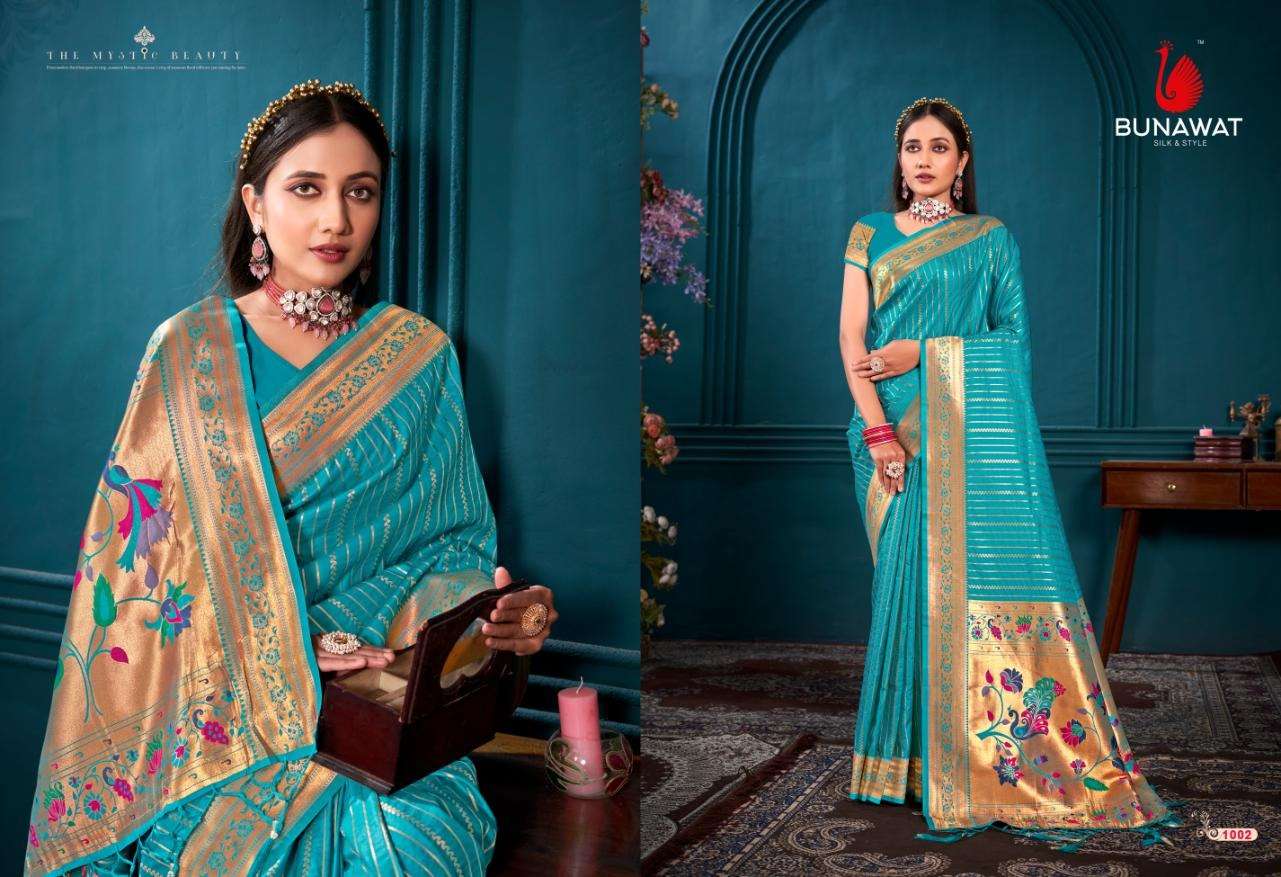 BUNAWAT Purva Silk Saree Wholesale catalog
