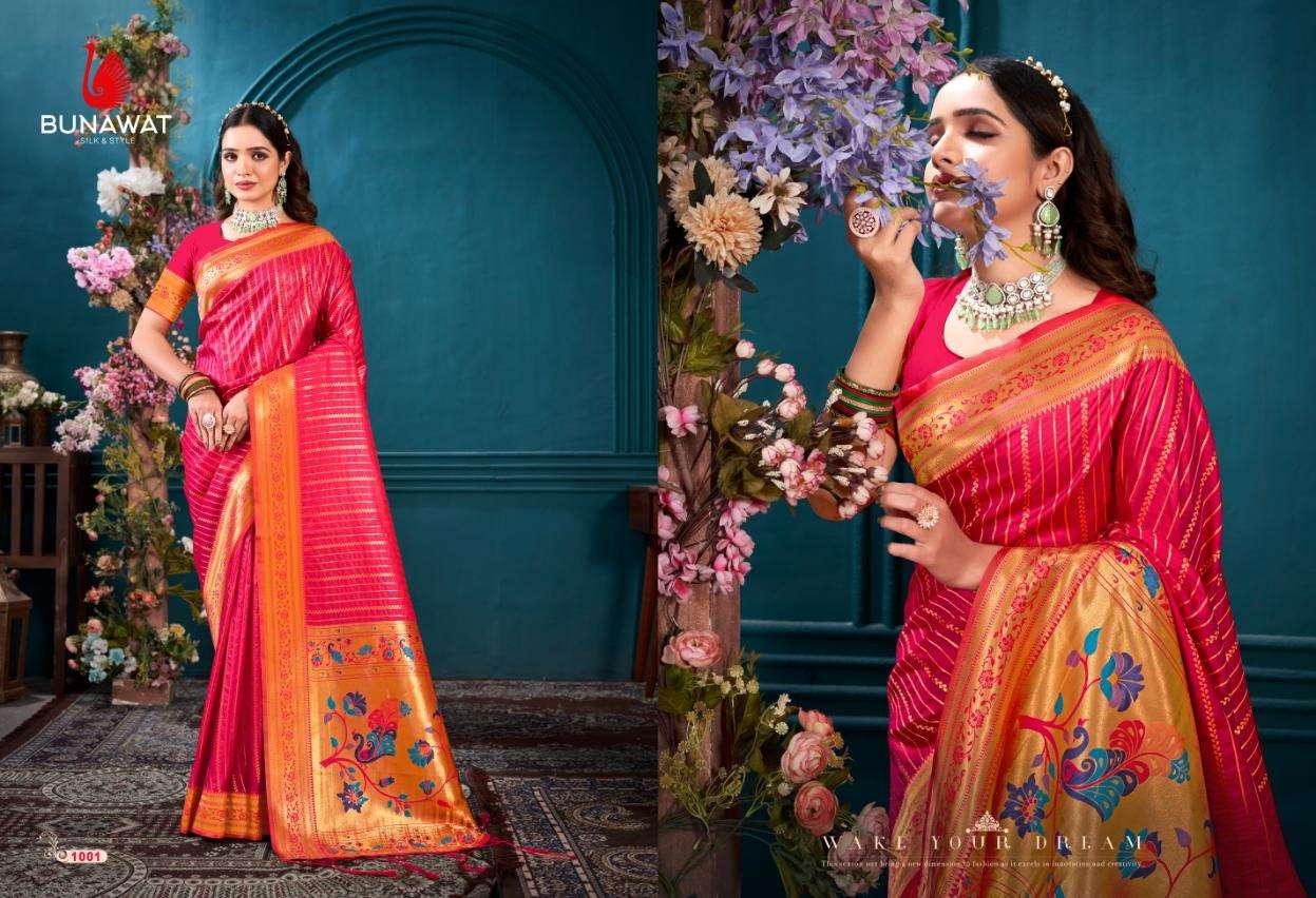 BUNAWAT Purva Silk Saree Wholesale catalog