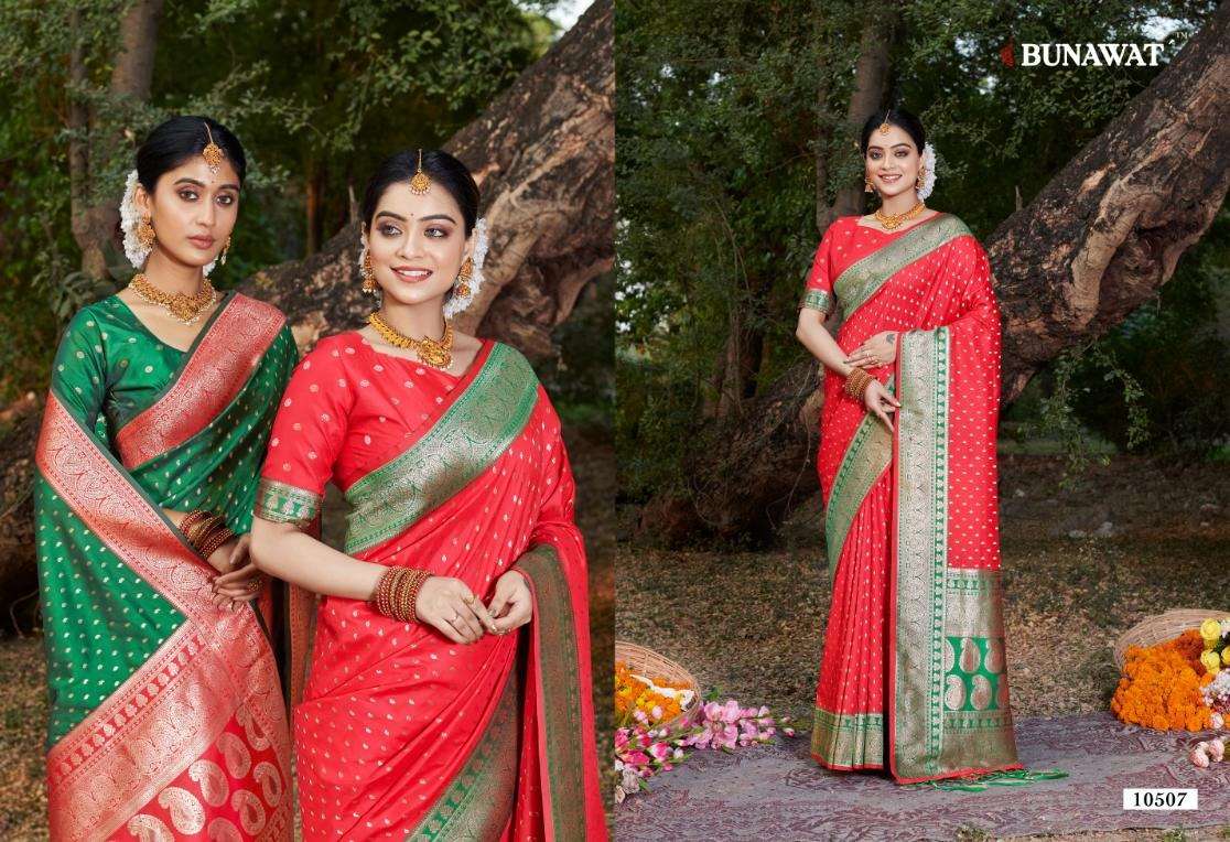BUNAWAT URVASHI SILK Banarasi Silk Saree Wholesale catalog