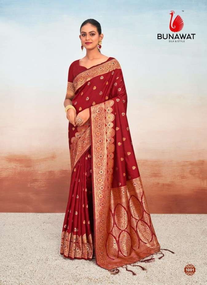 BUNAWAT Vanshika Silk Saree Wholesale catalog