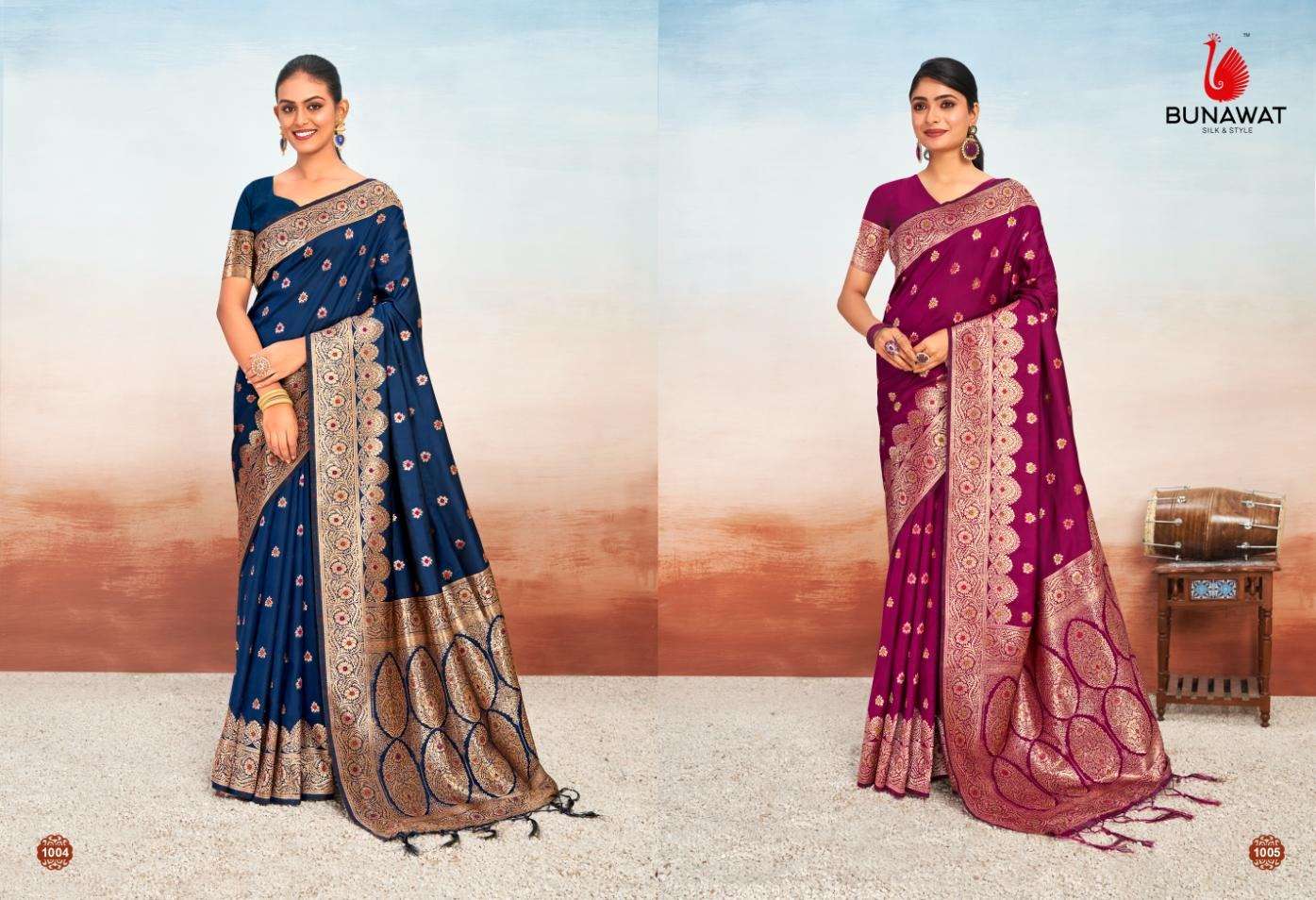 BUNAWAT Vanshika Silk Saree Wholesale catalog