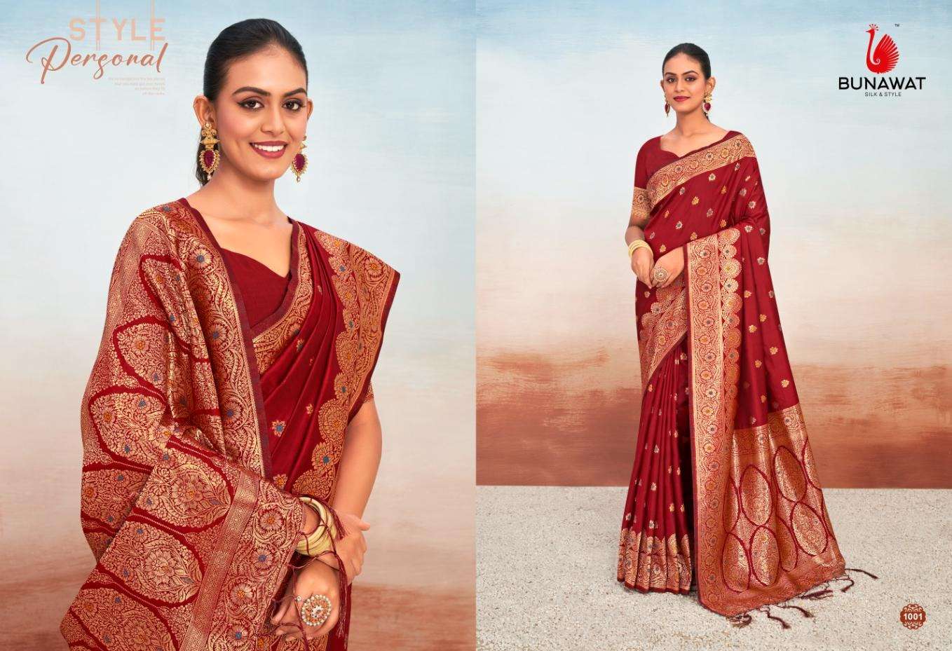 BUNAWAT Vanshika Silk Saree Wholesale catalog