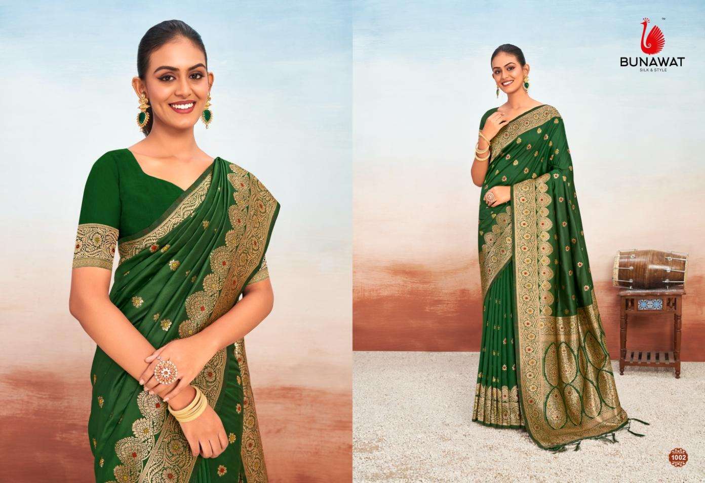 BUNAWAT Vanshika Silk Saree Wholesale catalog