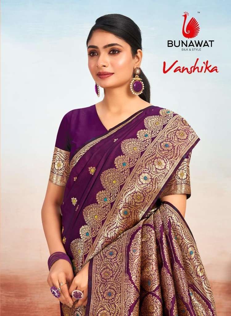 BUNAWAT Vanshika Silk Saree Wholesale catalog