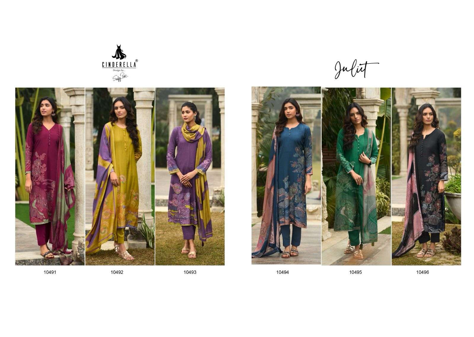 Cindrella JULIET Salwar Kameez Wholesale catalog