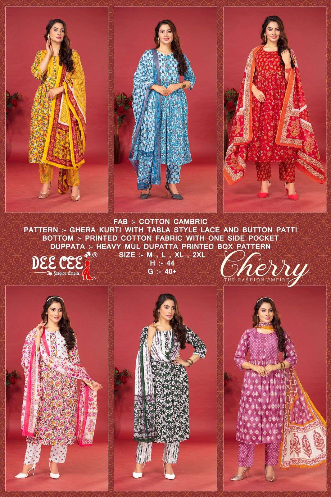 DEECEE CHERRY Kurti Wholesale catalog