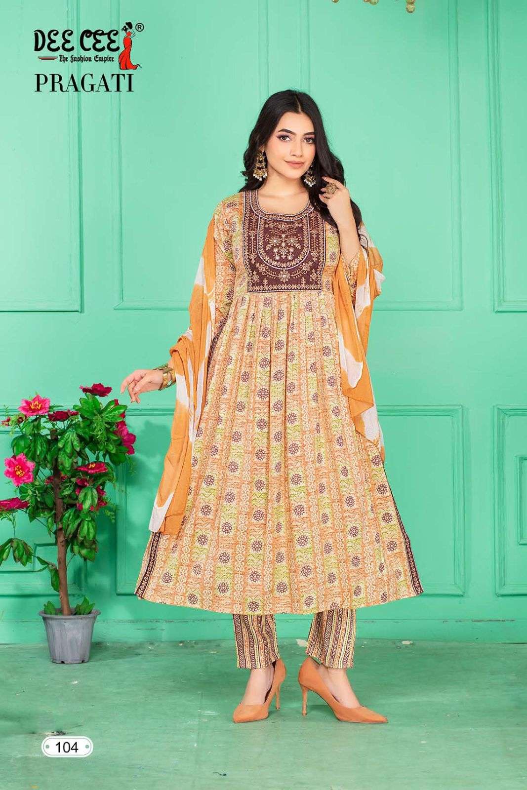 DEECEE PRAGATI Kurti Wholesale catalog
