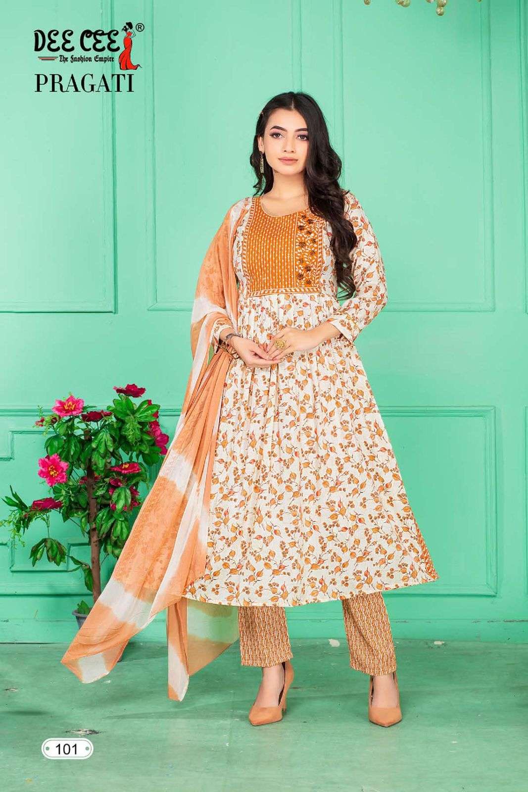 DEECEE PRAGATI Kurti Wholesale catalog