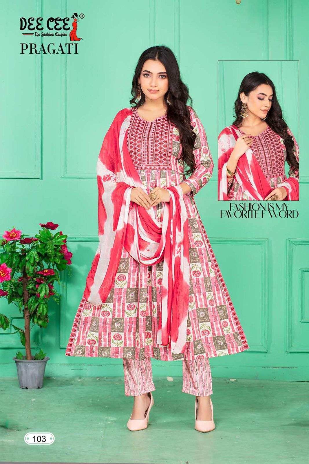 DEECEE PRAGATI Kurti Wholesale catalog