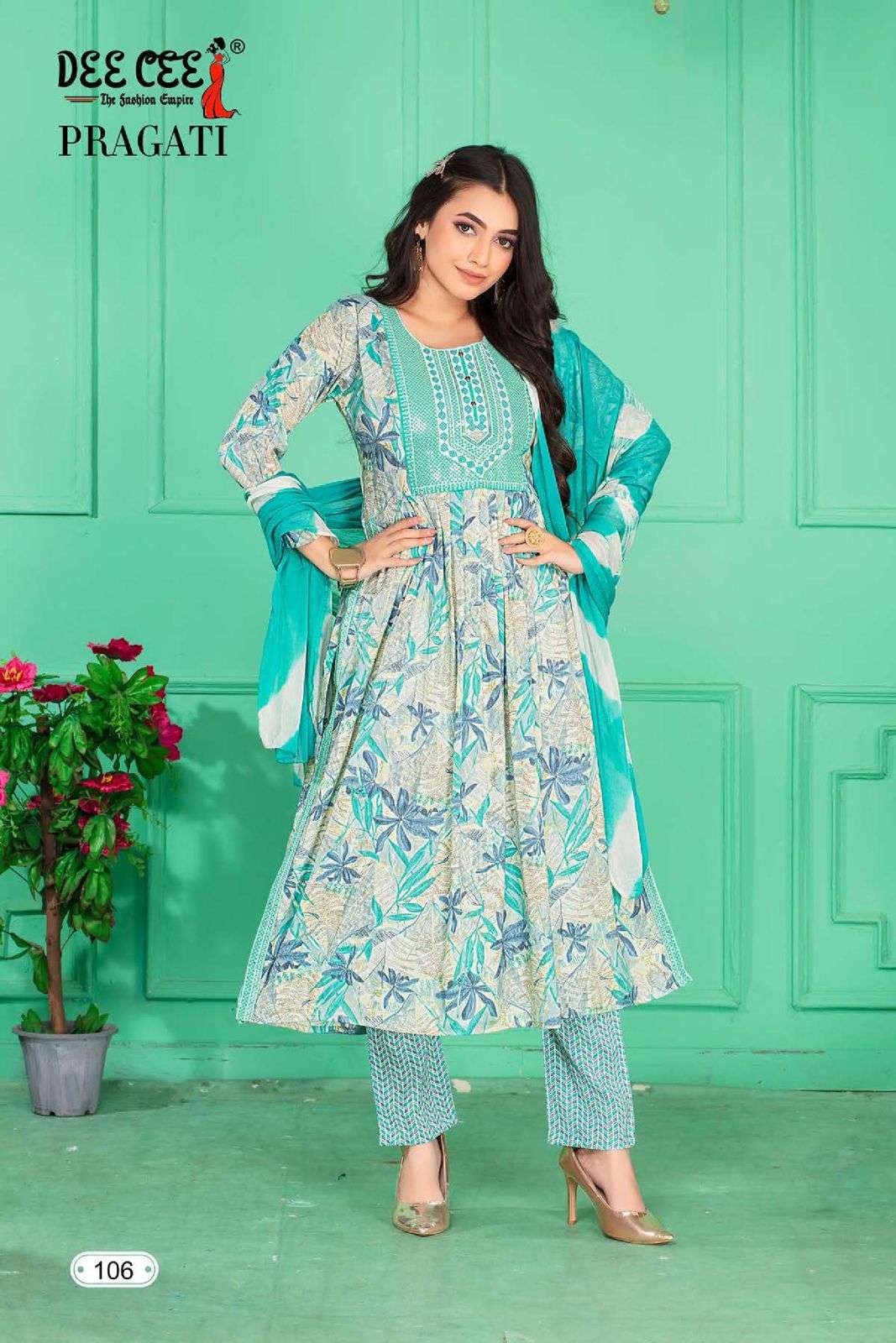 DEECEE PRAGATI Kurti Wholesale catalog
