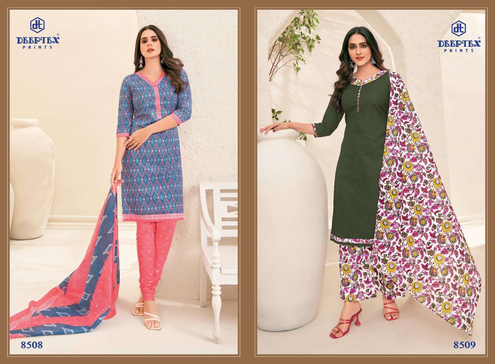 Deeptex Miss India Vol-85 – Dress Material Wholesale Catalog