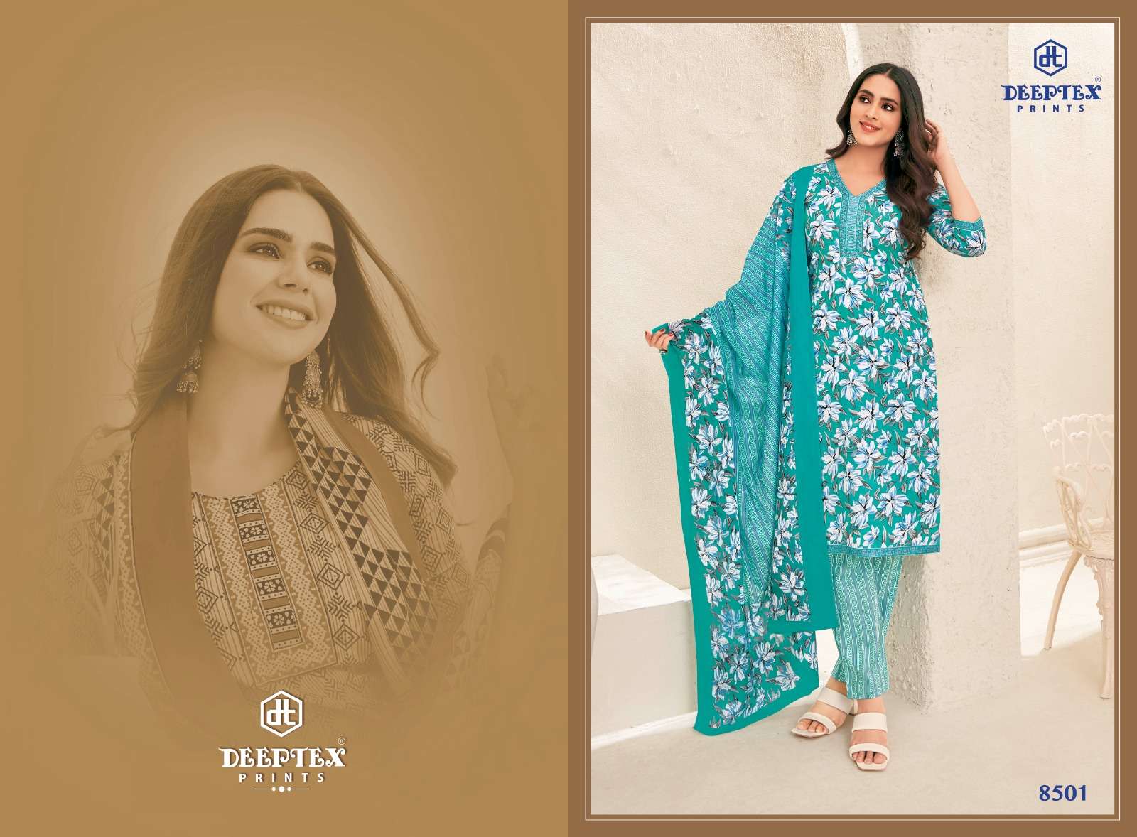 Deeptex Miss India Vol-85 – Dress Material Wholesale Catalog