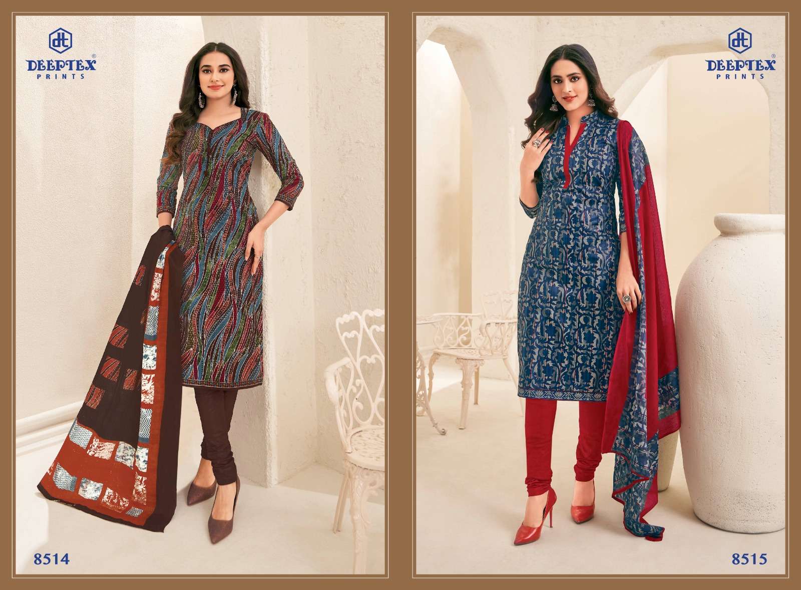 Deeptex Miss India Vol-85 – Dress Material Wholesale Catalog