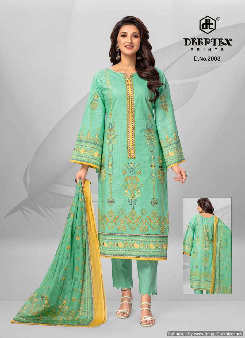 Deeptex Roohi Zara Vol-2 -Dress Material - Wholesale Catalog