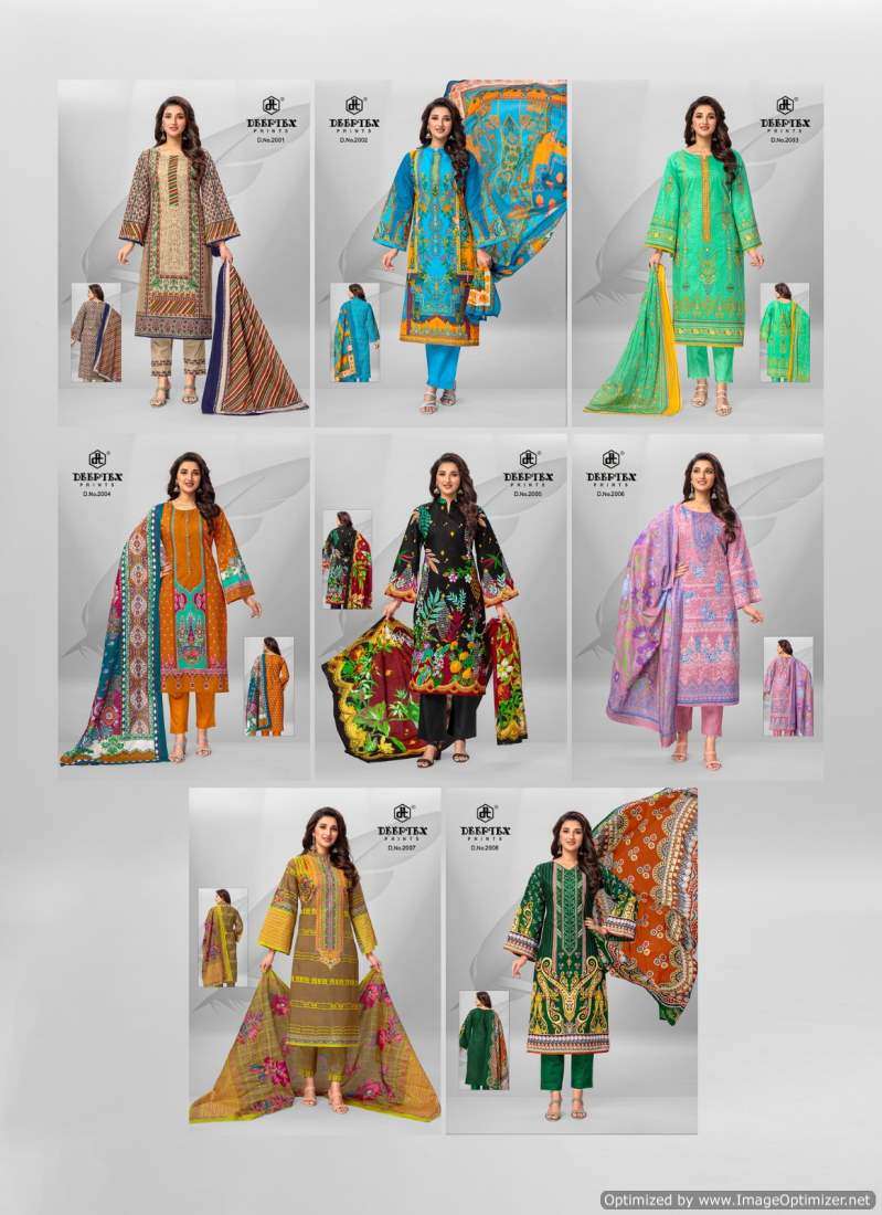 Deeptex Roohi Zara Vol-2 -Dress Material - Wholesale Catalog