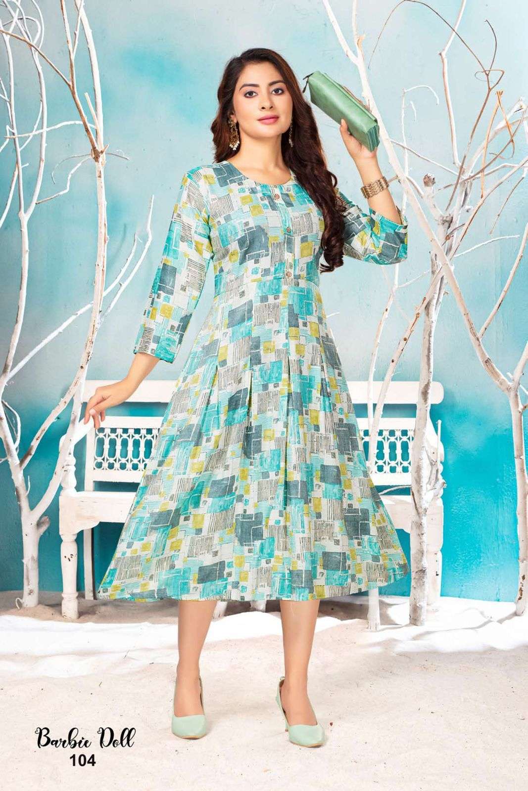 FASHION TALK BARBIE DOLL VOL.1 Kurti Wholesale catalog