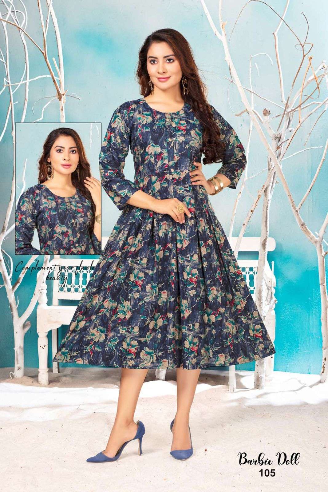 FASHION TALK BARBIE DOLL VOL.1 Kurti Wholesale catalog