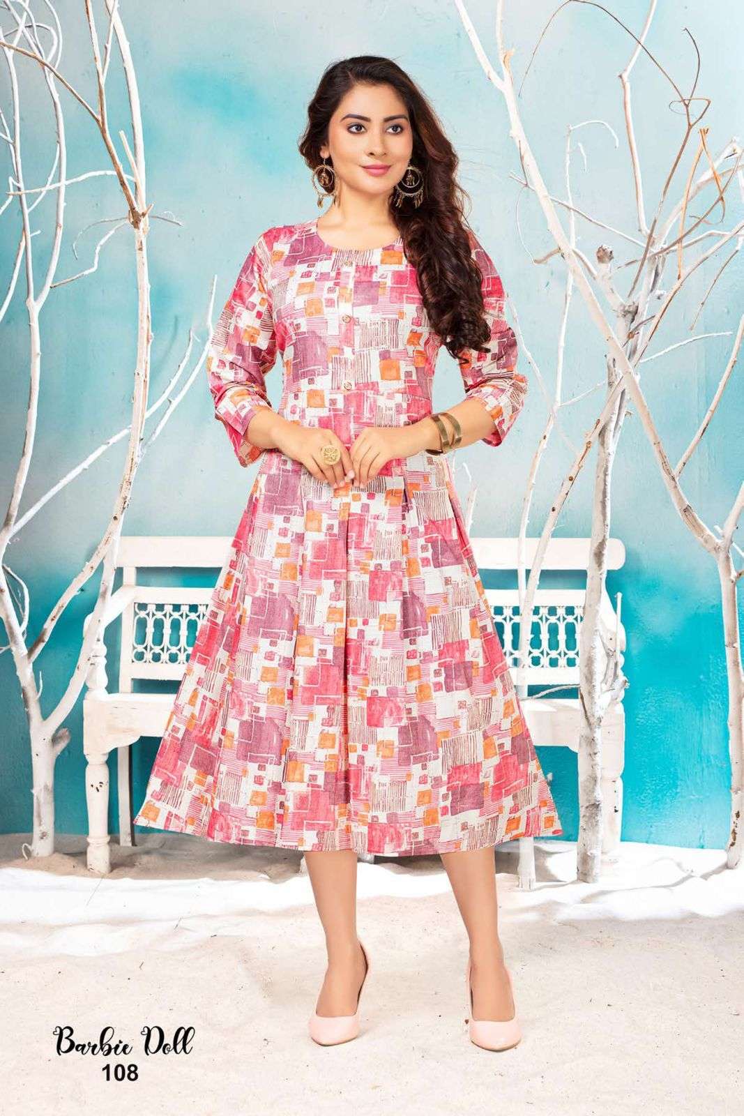 FASHION TALK BARBIE DOLL VOL.1 Kurti Wholesale catalog