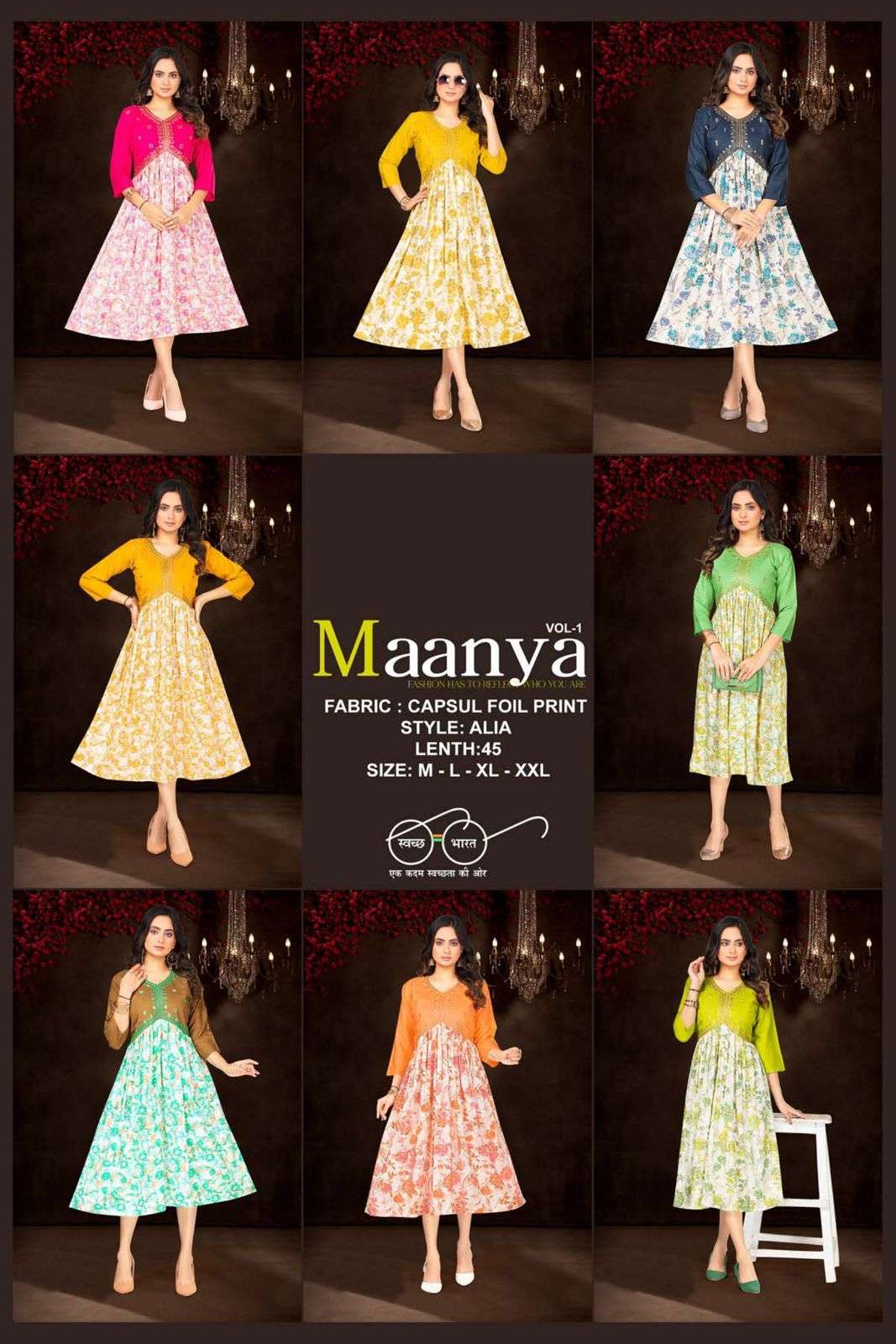 FASHION TALK MAANYA VOL.1 Kurti Wholesale catalog