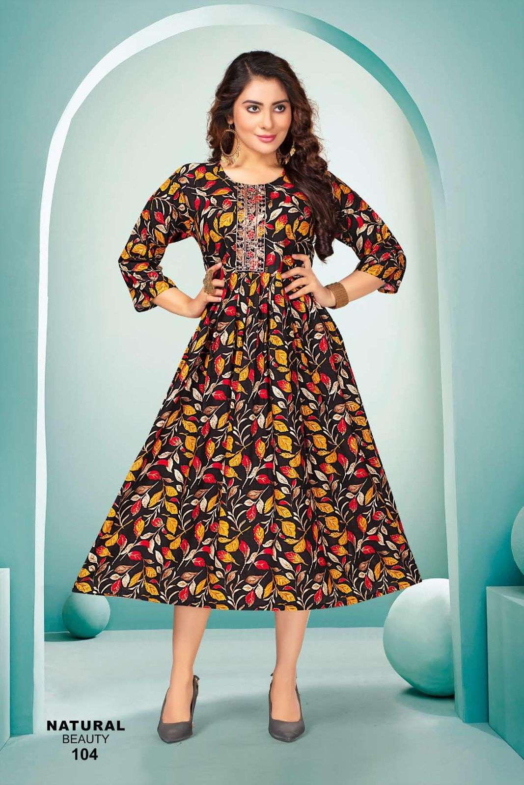 FASHION TALK NATURAL BEAUTY VOL.1 Kurti Wholesale catalog
